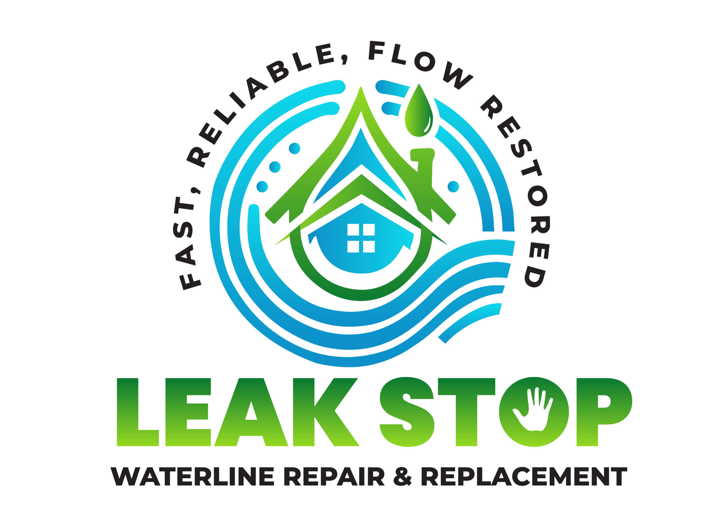 Leak Stop Waterline Repair and Replacement Logo